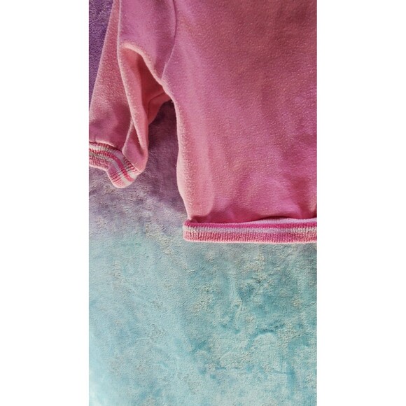 1000% Cute 3-6 Months Toddler Preppy Pastel Pink Vintage Varsity Hoodie Jacket - Picture 10 of 11